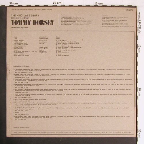 Dorsey,Tommy: The Swinging Big Bands(1937/1946), Joker (SM 3615), I, 1974 Typ: LP Best.-Nr.: Y3146 Preis: 7,50 Euro