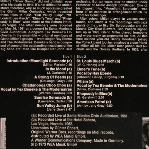 Miller Orchestra,Glenn: Star-Collection(rec.Live 1961,1962), Midi(MID 26 014), D, 1973 - LP - Y3635 - 6,00 Euro