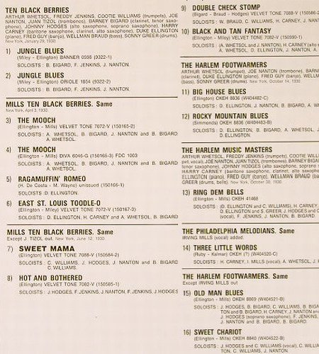 Ellington,Duke: The Complete Vol. 3, 1930-32, Foc, CBS (88 000), NL, 1974 Typ: 2LP Best.-Nr.: Y3695 Preis: 9,00 Euro