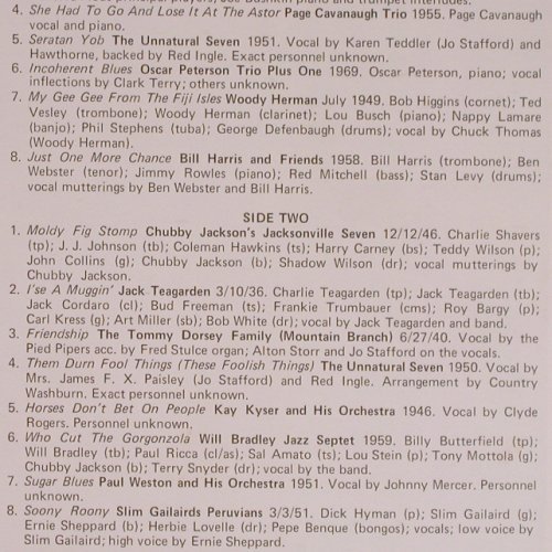 V.A.Musical Madness: Charlie Barnet... Slim Gailairds P., Bandstand(7118), US,  - LP - Y4123 - 7,50 Euro