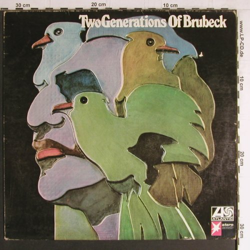 Brubeck,Dave: Two Generations of Brubeck, Atlantic Stern Ed. (40 537), D, m-/vg+, 1973 Typ: LP Best.-Nr.: Y4166 Preis: 7,50 Euro