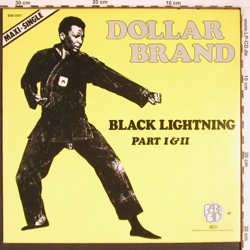 Dollar Brand: Black Lightning, Rare Bid/Bellaphon (BIM 0001), D Typ: 12" Best.-Nr.: Y4294 Preis: 7,50 Euro