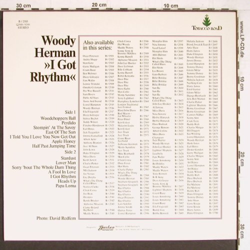 Herman,Woody: I Got Rhythm, Tobacco Road Vol.85 (B/2585), D Typ: LP Best.-Nr.: Y4402 Preis: 5,00 Euro