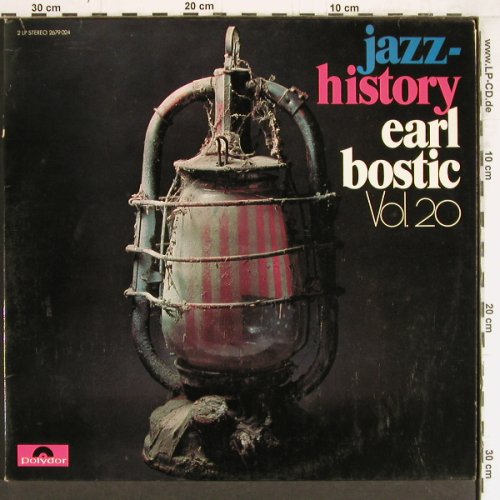 Bostic,Earl: Jazz-History, Vol.20, Foc, Mono, Polydor (2679 024), D Typ: 2LP Best.-Nr.: Y4604 Preis: 9,00 Euro