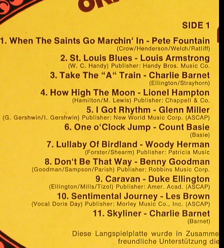V.A.Kings Of Swing: 22 Originale, K-tel(TG 147), D,  - LP - Y4660 - 6,00 Euro