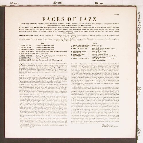 V.A.Faces of Jazz: Count Basie..New OrleansFeetwarmers, Jazztone(J-1248), UK,  - LP - Y4694 - 7,50 Euro
