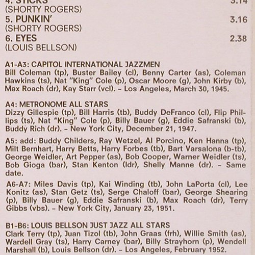 All Star Sessions: Capitol Jazz Classics Vol.6, Capitol (5C 052.80 806), NL Typ: LP Best.-Nr.: Y4726 Preis: 7,50 Euro