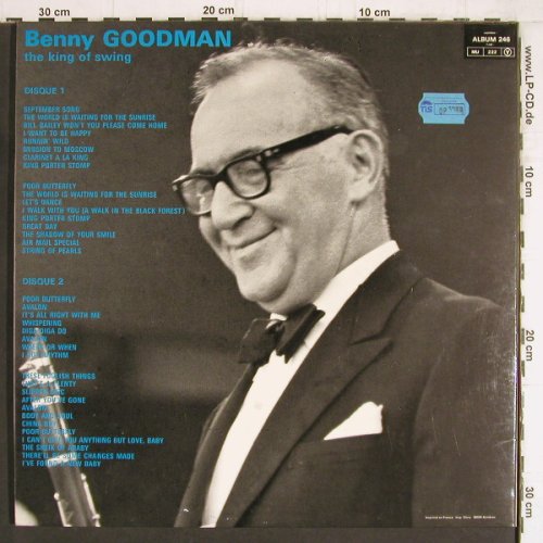 Goodman,Benny: The King Of Swing 1958-1967,Foc, Festival (246), F Typ: 2LP Best.-Nr.: Y4781 Preis: 9,00 Euro
