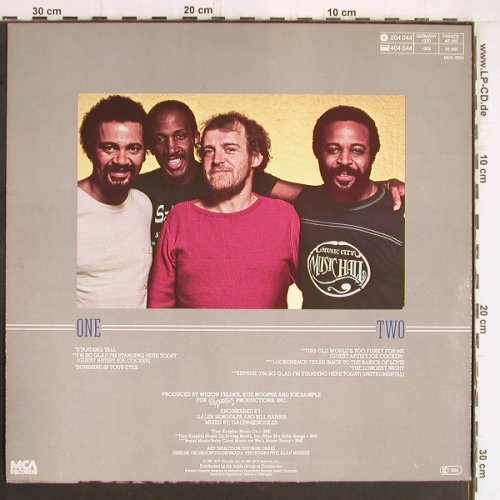 Crusaders: Standing Tall, MCA (204 044), D, 1981 Typ: LP Best.-Nr.: Y5232 Preis: 6,00 Euro
