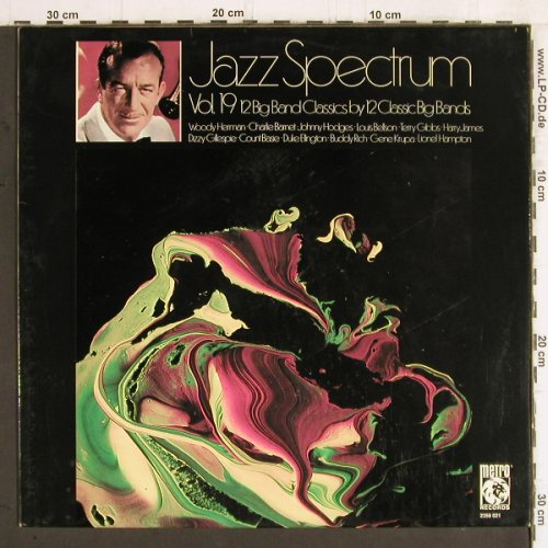V.A.Jazz Spectrum Vol.19: 12 Big Band Classics by 12.., Metro(2356 022), D, 1971 - LP - Y5566 - 7,50 Euro