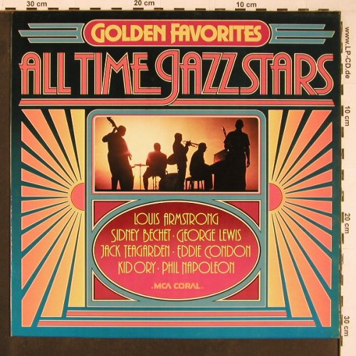 V.A.All Time Jazz Stars: Golden Favorites, MCA Coral(6.22569 AF), D, 1976 - LP - Y560 - 5,00 Euro