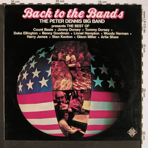 Dennis,Peter Big Band: Back To The Bands, Telefunken, Muster (SLE 14 747-P), D, 1974 Typ: LP Best.-Nr.: Y561 Preis: 7,50 Euro