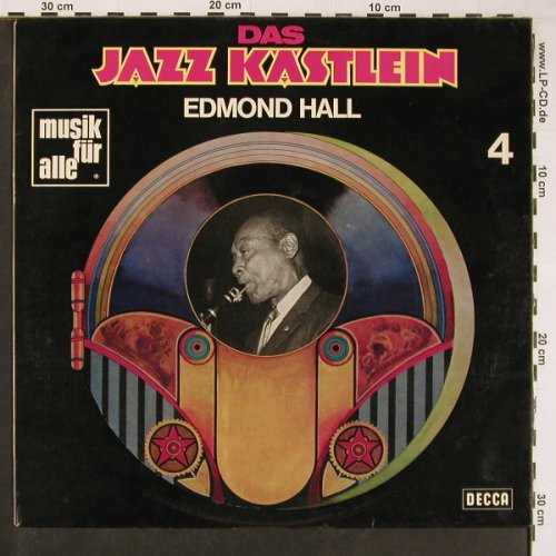 Hall,Edmond: Das Jazz Kästlein 4, Decca, Promo-Stol (ND 473), D, 1974 Typ: LP Best.-Nr.: Y565 Preis: 7,50 Euro