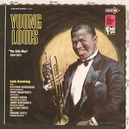 Armstrong,Louis: Young Louis-The side Man 1924-27, Coral (COPS 2879), D, Ri, 1977 Typ: LP Best.-Nr.: Y5887 Preis: 7,50 Euro