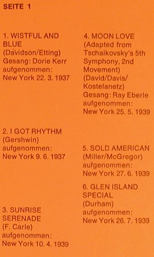Miller,Glenn: Memories on (1937-42), Historia(H 627), D, Ri,  - LP - Y6156 - 6,00 Euro