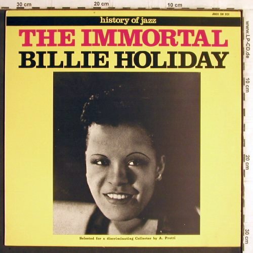 Holiday,Billie: The Immortal, Joker (SM 3131), I, Ri, 1971 Typ: LP Best.-Nr.: Y6188 Preis: 7,50 Euro