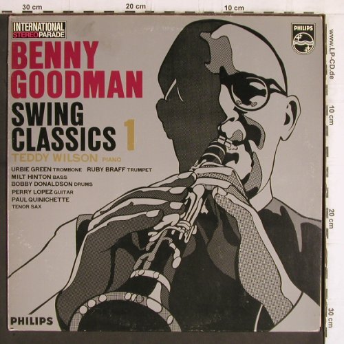 Goodman,Benny: Swing Classics 1,Teddy Wilson, Live, Philips (870 000 BFY), NL, 1968 Typ: LP Best.-Nr.: Y6200 Preis: 9,00 Euro
