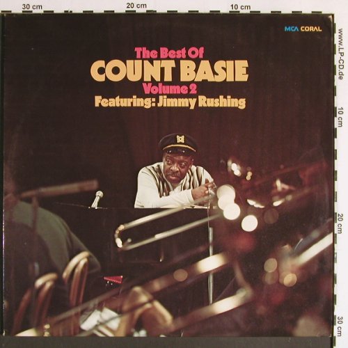 Basie,Count: The Best of, Vol.2 ,f.Jimmy Rushing, Coral, vg+/vg+ (COPS 6596/1-2), D,Foc,stoc, 1973 Typ: 2LP Best.-Nr.: Y6394 Preis: 6,00 Euro