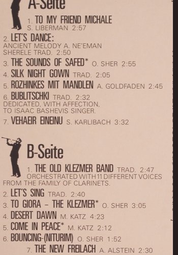 Feidman,Giora: Viva el Klezmer, Pläne (88458), D, 1985 Typ: LP Best.-Nr.: Y6574 Preis: 7,50 Euro