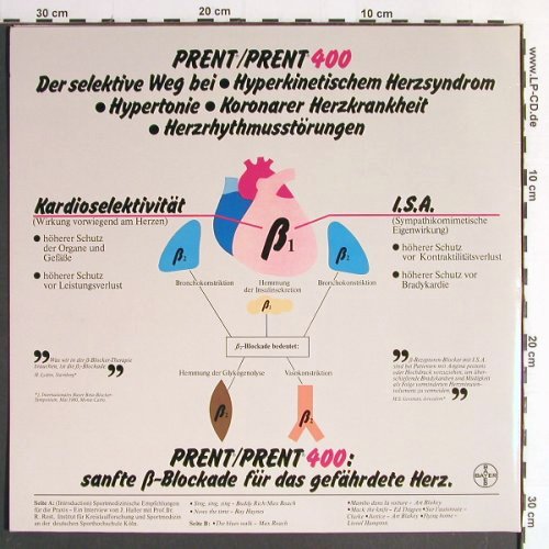 V.A.Drums-die berühm.Schlagzeugsoli: der Welt,Sportmediz.Empfehlungen, PRENT / BAYER(0647 107), D,  - LP - Y6643 - 9,00 Euro