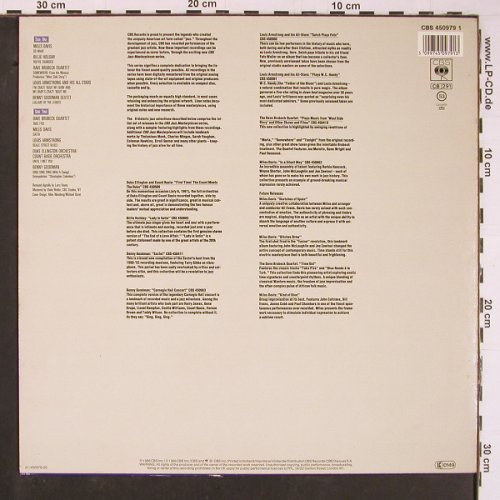 V.A.CBS Jazz Masterpieces Vol.1: Miles Davis.. Benny Goodman, CBS(450979), NL, 1986 - LP - Y688 - 5,00 Euro