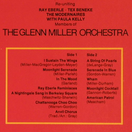 Glenn Miller Orchestera: Glen Miller Hits,Live in Stereo, WB, Club-Aufl. (61 962), D Typ: LP Best.-Nr.: Y6900 Preis: 7,50 Euro