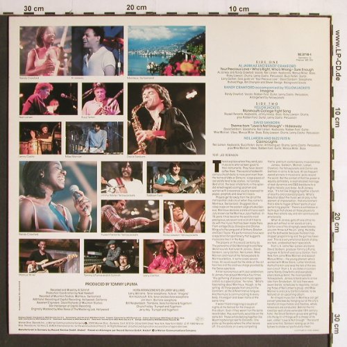 V.A.Casino Lights: Al Jarreau,R.Crawford,Sanborn..., WB(92.3718-1), D, 5Tr., 1982 - LP - Y6908 - 5,00 Euro