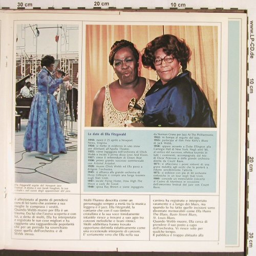 Fitzgerald,Ella: Hit Parade International, Booklet, Armando Curcio (HP-11), I,Foc,Live Typ: LP Best.-Nr.: Y6927 Preis: 7,50 Euro