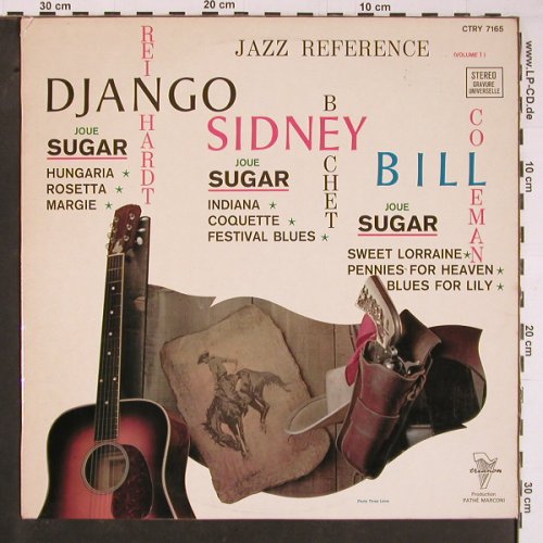 V.A.Jazz Reference: No.1, Django, Sidney Bill, m-/vg+, Trianon(CTRY 7165), F,  - LP - Y699 - 7,50 Euro