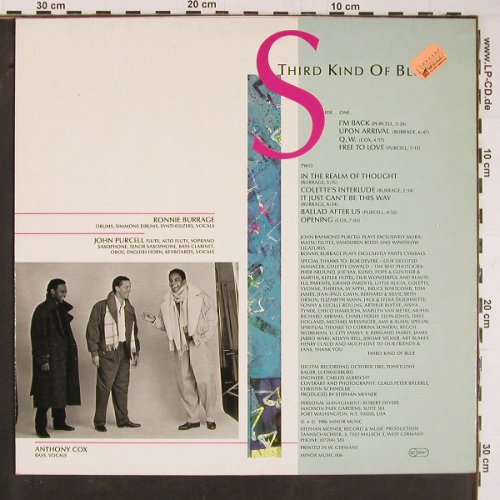 Third Kind of Blue: Same, Minor(006), D, 1986 - LP - Y701 - 7,50 Euro
