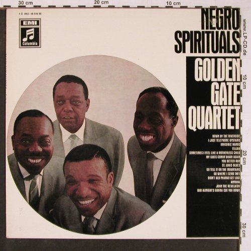 Golden Gate Quartet: Negro Spirituals, Columbia (1 C 062-10 514), D Typ: LP Best.-Nr.: Y703 Preis: 9,00 Euro