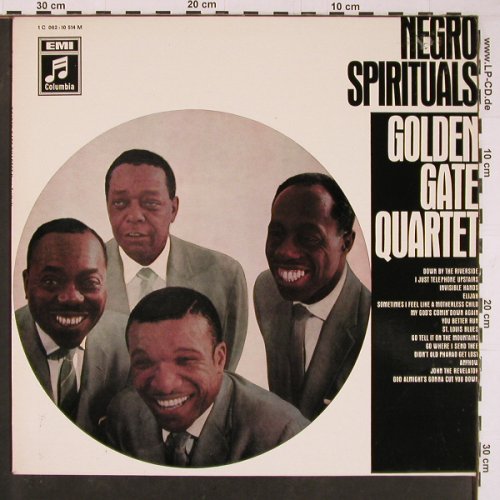 Golden Gate Quartet: Negro Spirituals, Columbia(1 C 062-10 514), D,  - LP - Y703 - 9,00 Euro