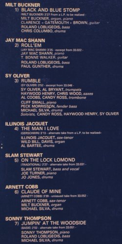 V.A.The Black and Blue History: Milt Buckner...Roosevelt Sykes, Foc, Black and Blue(950.500), F, m-/vg+,  - LP - Y7255 - 7,50 Euro