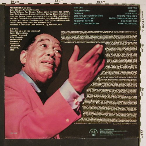 Ellington,Duke & his Orchestra: Elling on Air (hist rec.), Bulldog Rec. (BDL 1046), UK Typ: LP Best.-Nr.: Y735 Preis: 7,50 Euro