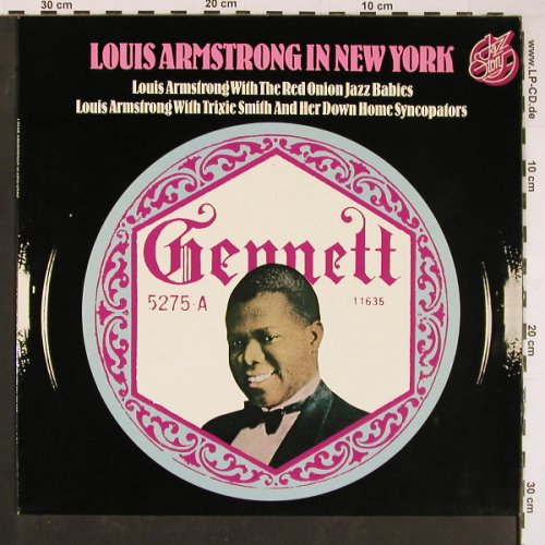 Armstrong,Louis: In New York, hist rec., Jazz Story (40.007), D, 1976 Typ: LP Best.-Nr.: Y741 Preis: 9,00 Euro