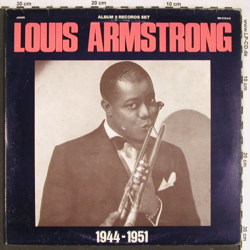 Armstrong,Louis: 1944-1951, Foc, vg+/vg+, Joker (SM 3764/2), I, 1975 Typ: 2LP Best.-Nr.: Y7439 Preis: 5,00 Euro