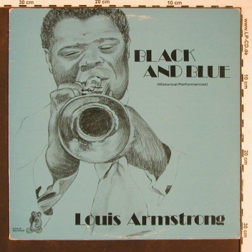 Armstrong,Louis: Black And Blue, m-/vg+, woc, Koala(AW 14123), US, 1979 - LP - Y743 - 7,50 Euro
