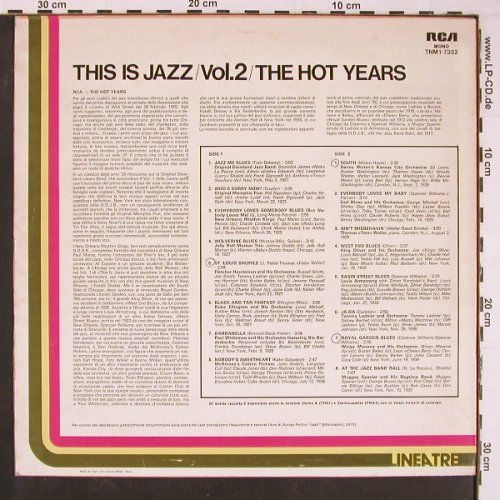 V.A.This Is Jazz Vol.2: The Hot Years, 16 Tr. - Mono, woc, RCA(TNM1-7352), I, 1975 - LP - Y744 - 6,00 Euro