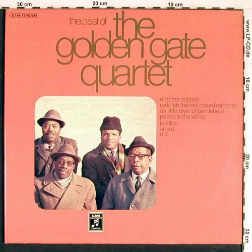 Golden Gate Quartet: The Best Of, Foc, EMI (C 148-11743/744), D Typ: 2LP Best.-Nr.: Y7530 Preis: 7,50 Euro