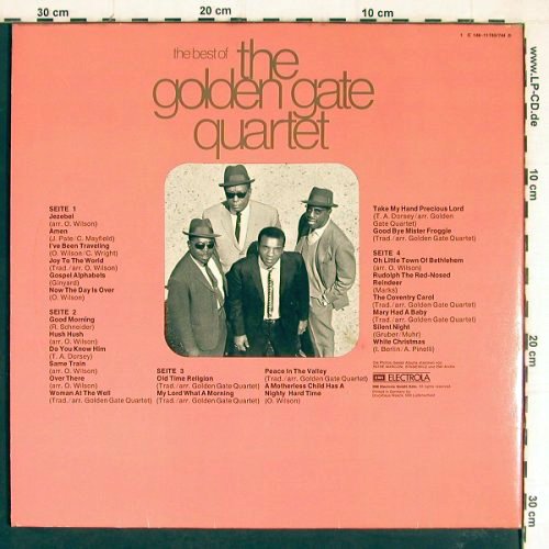 Golden Gate Quartet: The Best Of, Foc, EMI (C 148-11743/744), D Typ: 2LP Best.-Nr.: Y7530 Preis: 7,50 Euro