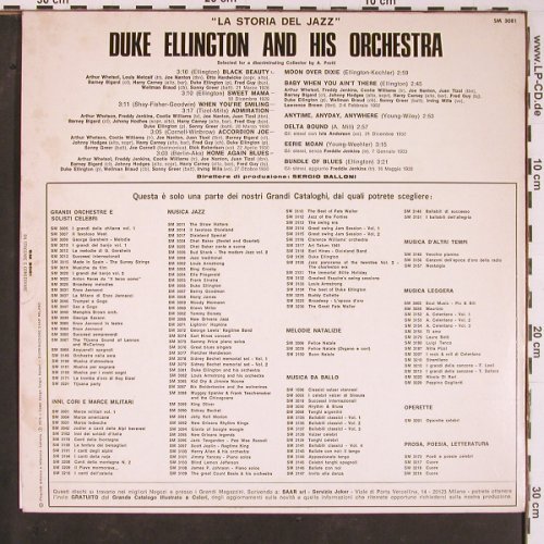 Ellington,Duke & his Orchestra: 1928-1933, m /vg+, Joker(SM 3081), I, 1971 - LP - Y762 - 6,00 Euro