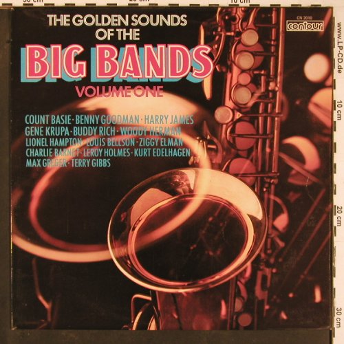 V.A.The Golden Sounds Of Big Bands: Vol.1,Charlie Barnet...Ziggy Elman, Contour(CN 2010), UK,14Tr.,  - LP - Y763 - 6,00 Euro