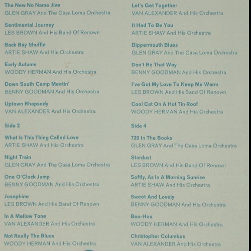V.A.Swinging USA: The Sounds of the Big Bands, Foc, Capitol(64 704), D,Club Ed., 1976 - 2LP - Y7678 - 6,00 Euro
