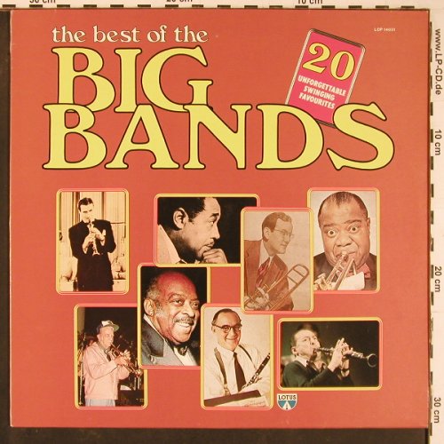 V.A.The Best Of The Big Bands: Ellington, Herman, Basie...20 Tr., Lotus(LOP 14031), I, 1983 - LP - Y768 - 6,00 Euro