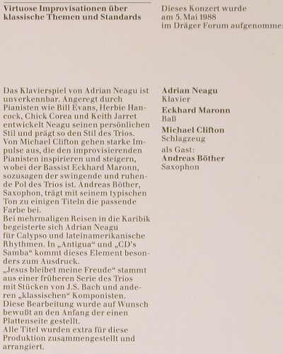 V.A.Jazz goes to Dräger (100Jahre): rec.2, Abbi Hübners LDW, Foc, Teldec(6628583), D, 1989 - 2LP - Y7878 - 9,00 Euro
