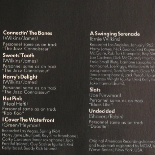 James,Harry: Jazz-History Vol.12, Foc, Verve (2632 012), D Typ: 2LP Best.-Nr.: Y7897 Preis: 17,50 Euro