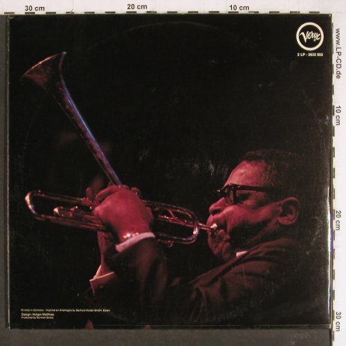 Gillespie,Dizzy: Jazz-History Vol.3, Foc, Verve (2632 003), D,Ri, 1972 Typ: 2LP Best.-Nr.: Y7900 Preis: 17,50 Euro