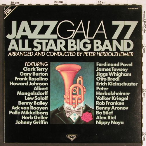 V.A.Jazz Gala 77: All Star Big Band, P.Herbolzheimer, London(GXH 3007/8), J, 1977 - 2LP - Y7988 - 20,00 Euro