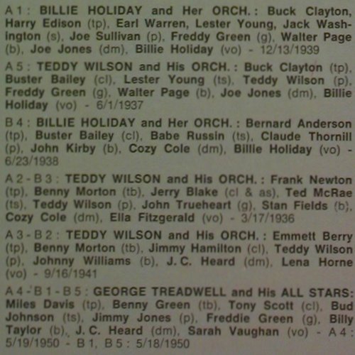 V.A.Ella,Billie,Lena,Sarah: 4 Grandes Dames du Jazz, CBS JazzParty 9(52 072), NL, 1972 - LP - Y8006 - 6,00 Euro