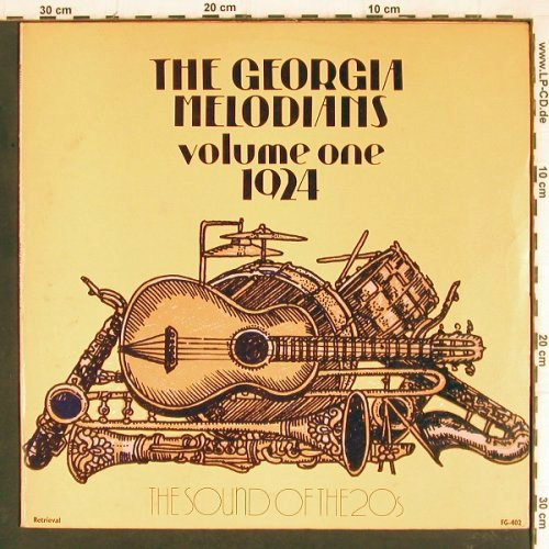 Georgia Melodians: Vol.1 - 1924, Retrieval (FG-402), UK, 1974 Typ: LP Best.-Nr.: Y8022 Preis: 7,50 Euro